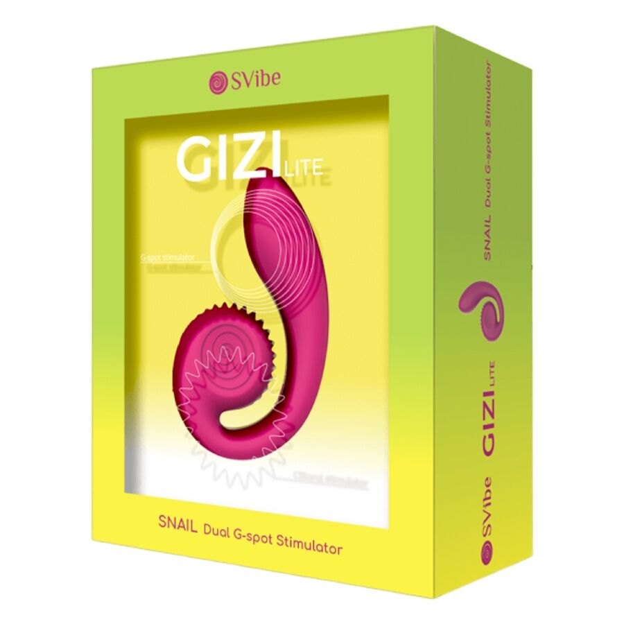 Gizi Lite Dual G-Spot & Clitoral Vibrator — Pink