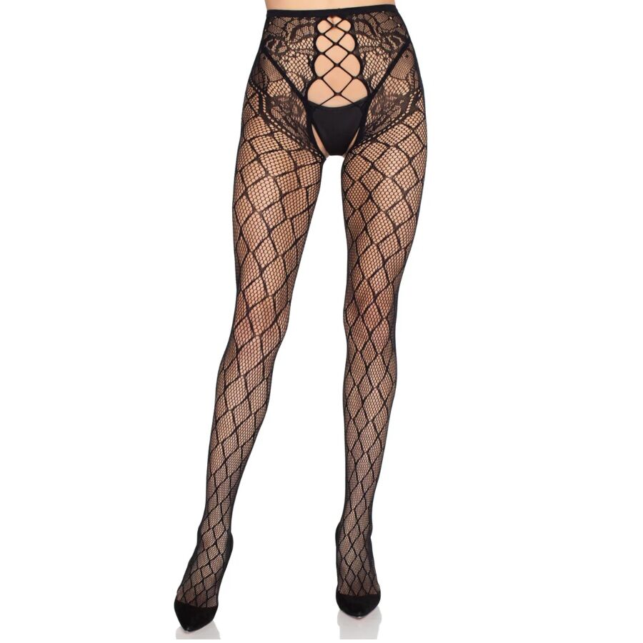 Crotchless Fishnet Tights