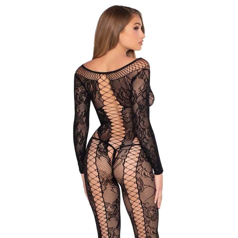 Lace & Fishnet Bodystocking
