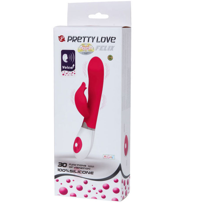 PRETTY LOVE - FLIRTATION FELIX MIT SPRACHVIBRATION