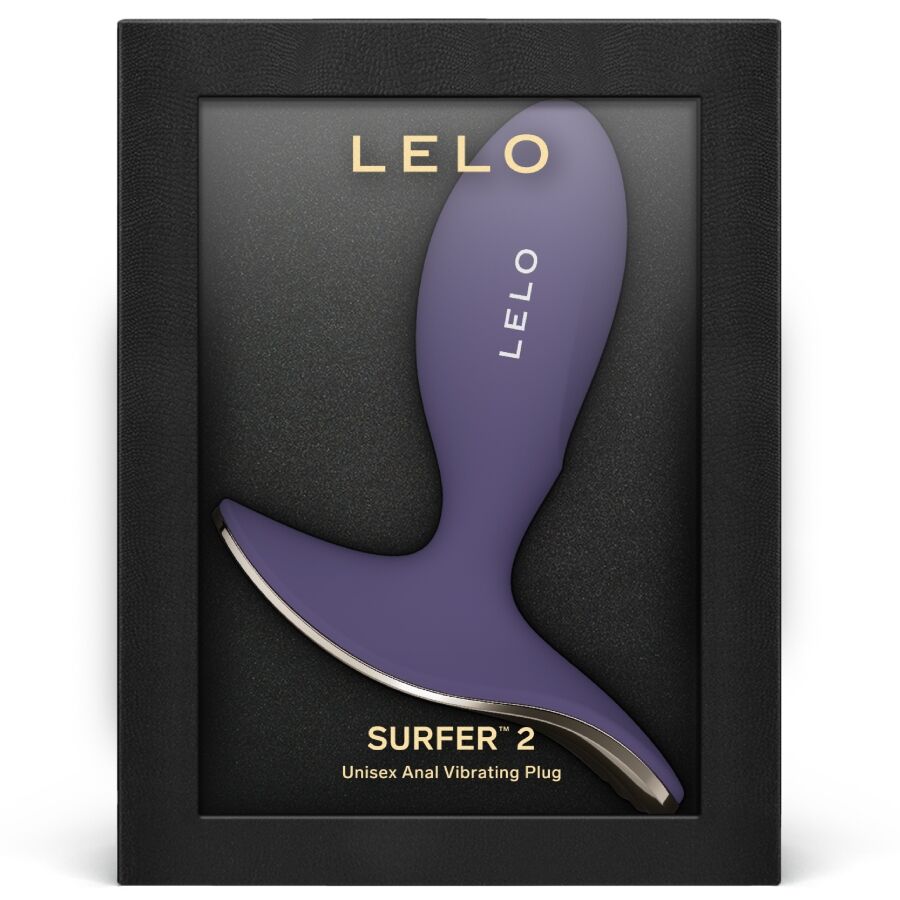 Surfer 2 Vibrating Anal Plug — Cyber Purple