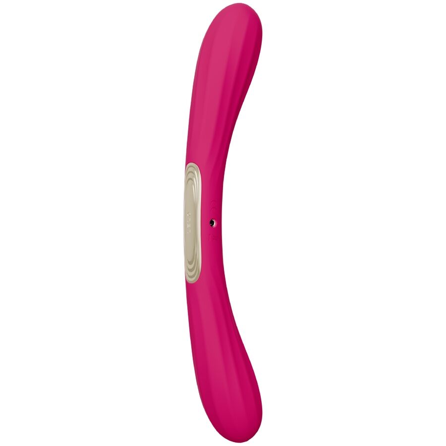 Boomerang Double-Ended Vibrator — Cerise