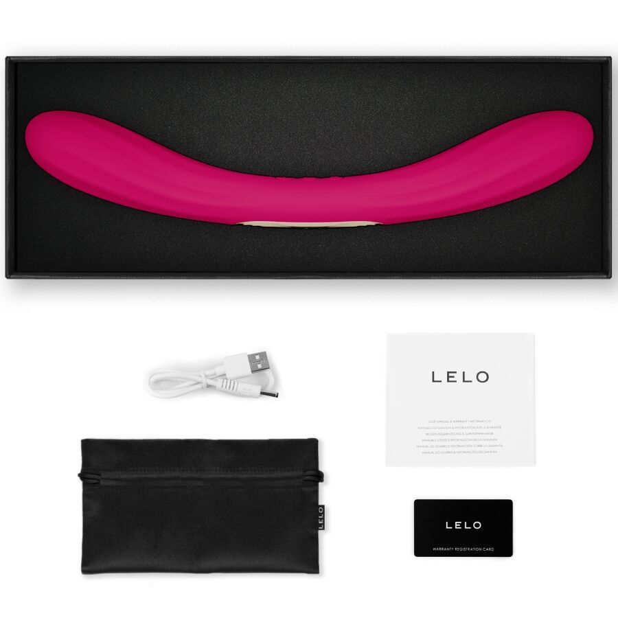 Boomerang Double-Ended Vibrator — Cerise