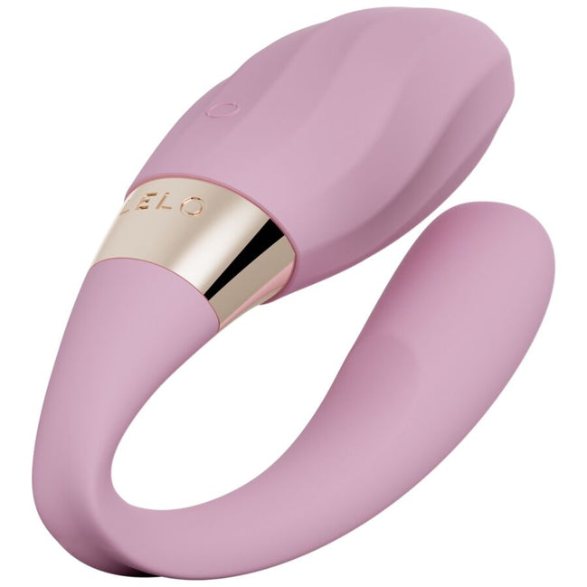 Tiani Twist Couples Vibrator — Soft Pink