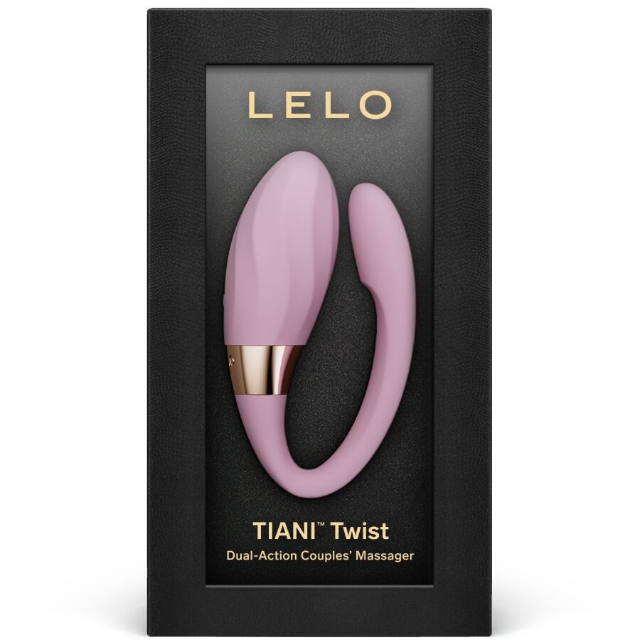 Tiani Twist Couples Vibrator — Soft Pink