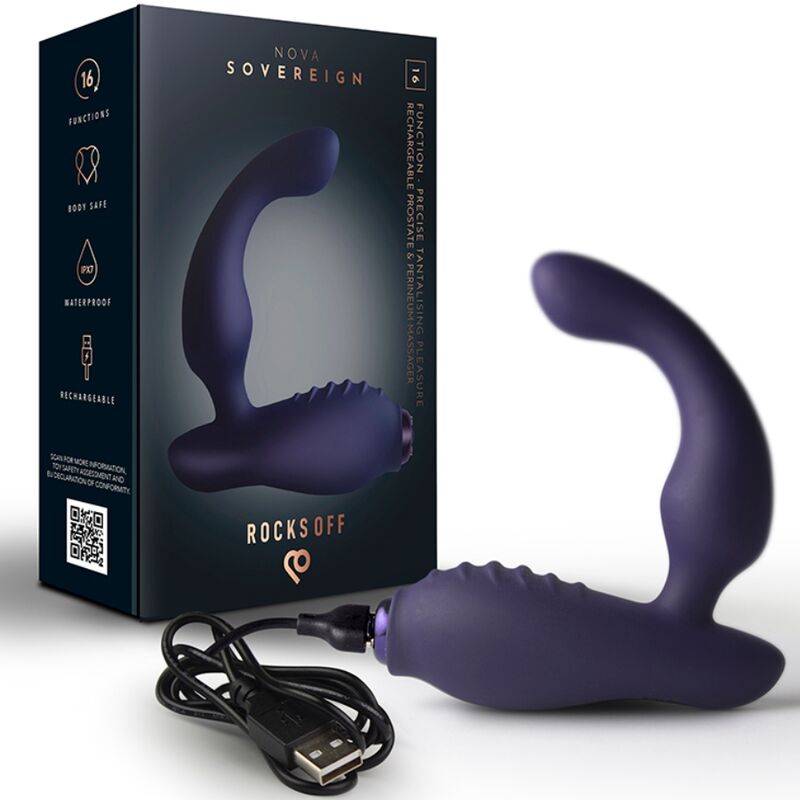 Nova Sovereign Prostate & Perineum Massager — Blue