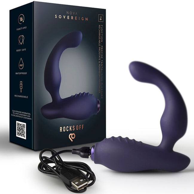Nova Sovereign Prostate & Perineum Massager — Blue
