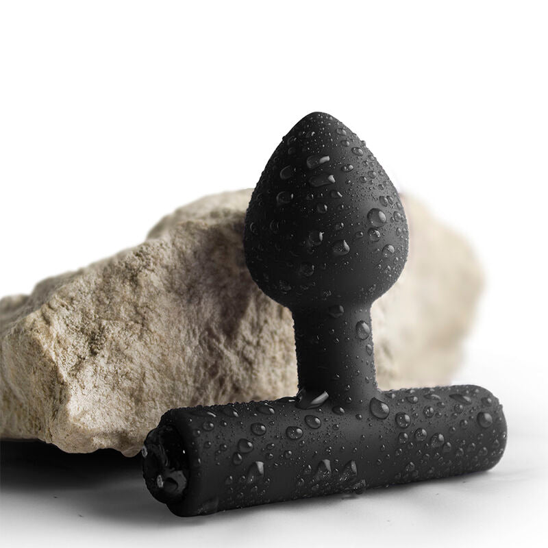 Nova Astryx Vibrating Anal Plug — Black