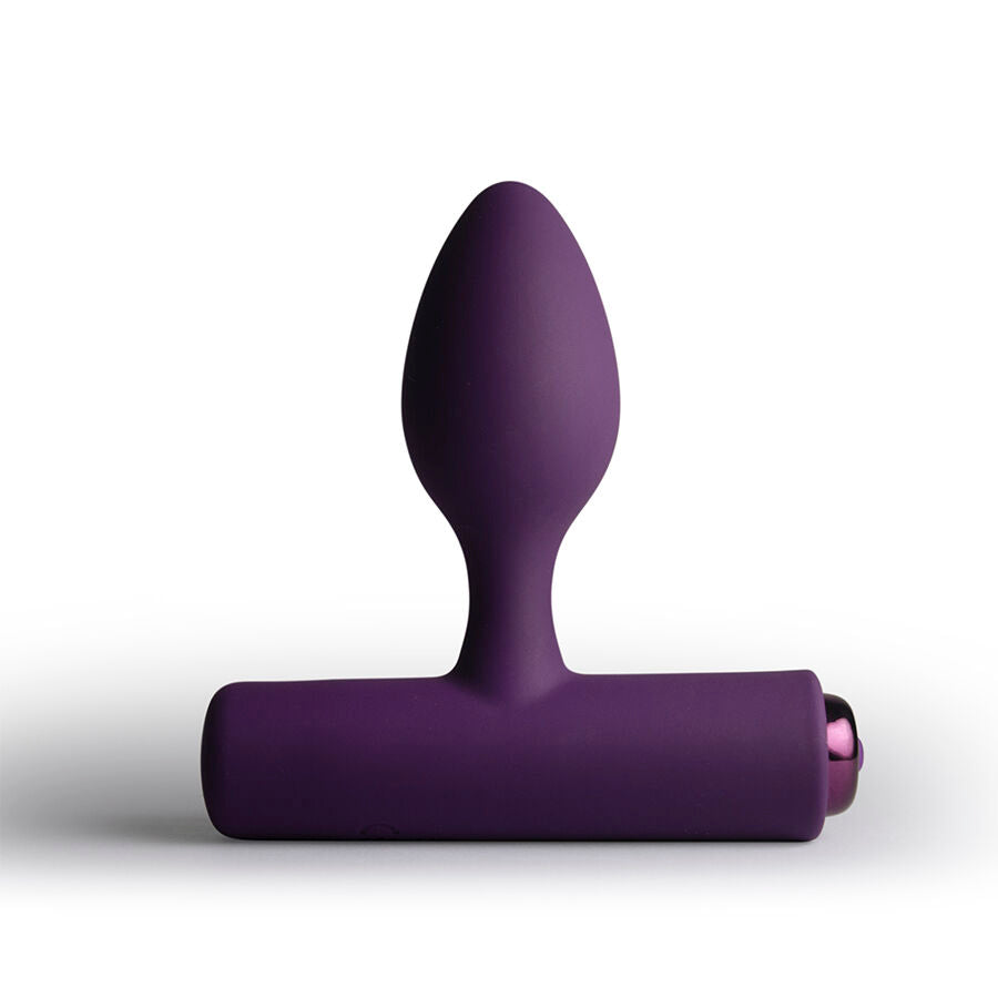 Nova Solaris Slim Vibrating Anal Plug — Purple