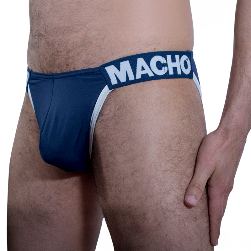 Side-Stripe Brief (Dark Blue)