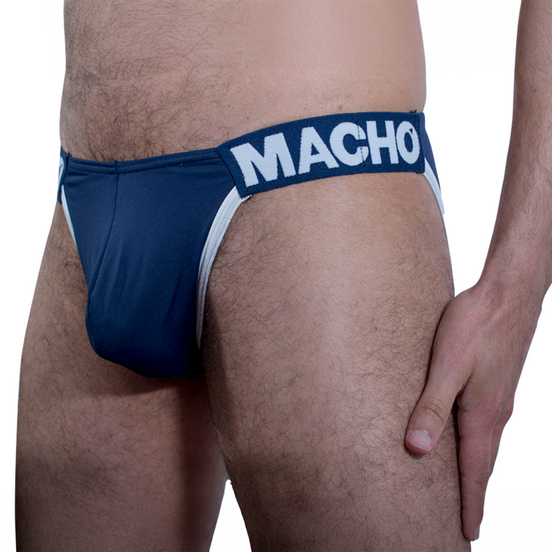 Side-Stripe Brief (Dark Blue)