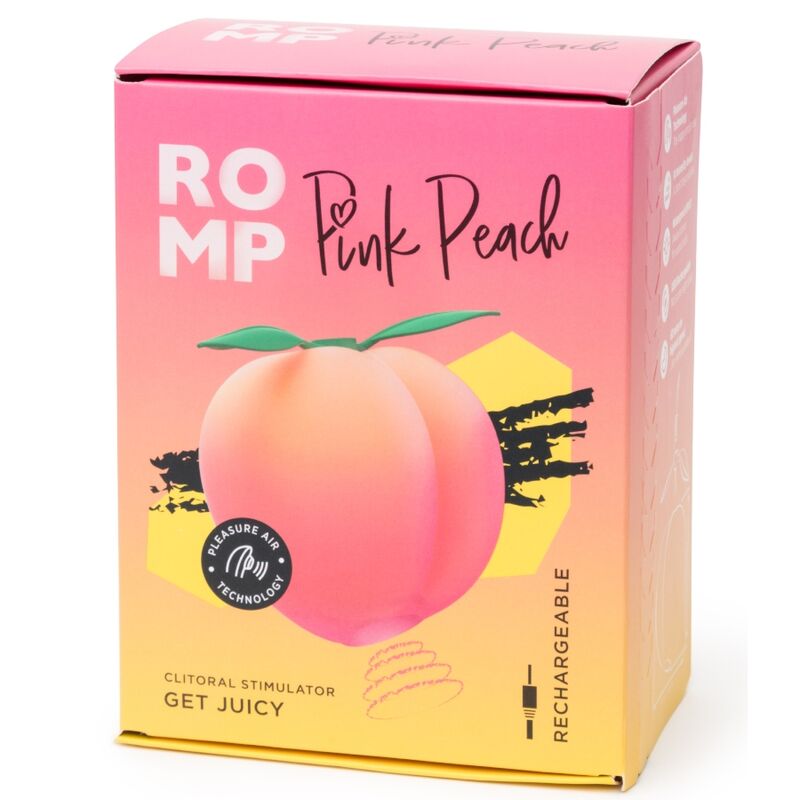 Peach Clitoral Suction Stimulator
