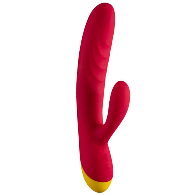 Jazz Rechargeable Rabbit Vibrator — Red