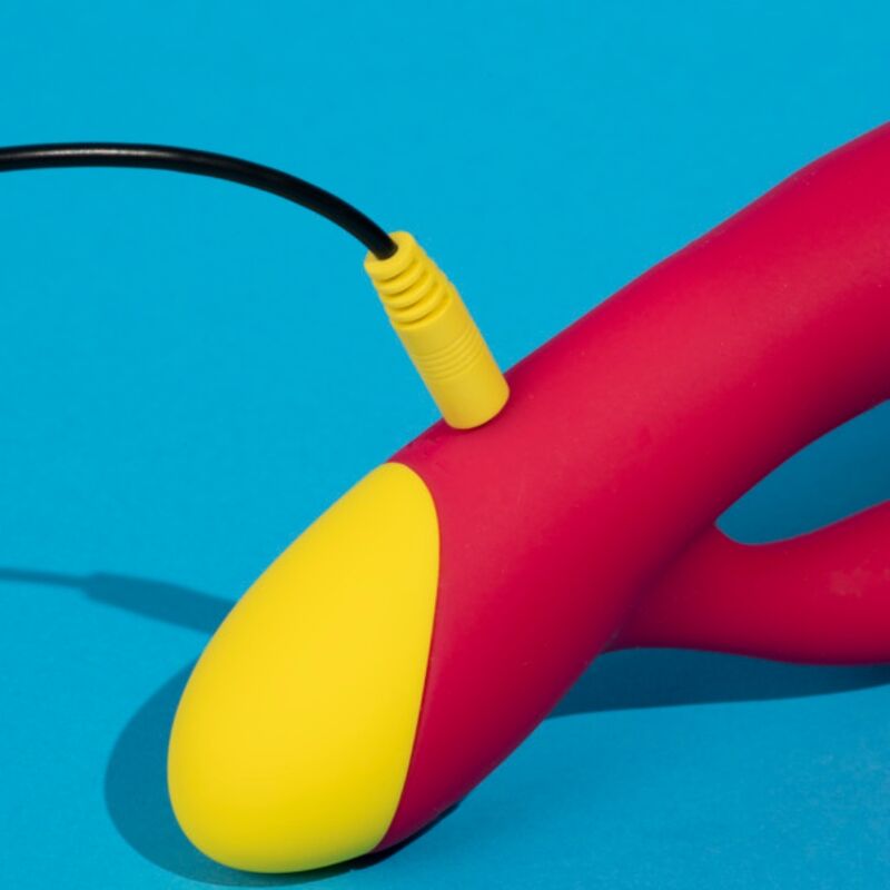 Jazz Rechargeable Rabbit Vibrator — Red
