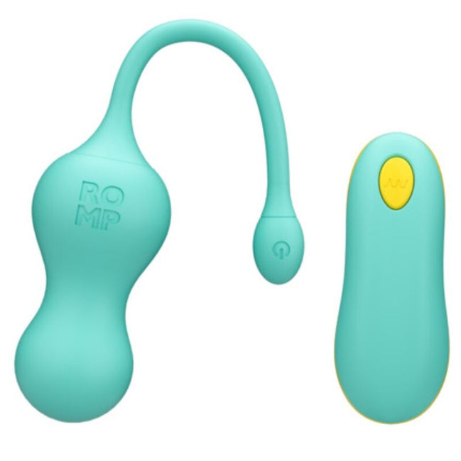 Cello Remote-Control Vibrating Egg — Turquoise