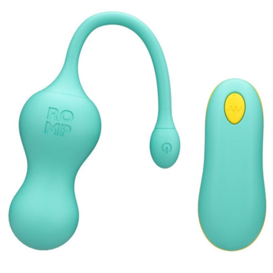 Cello Remote-Control Vibrating Egg — Turquoise