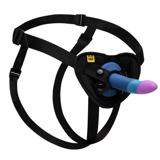 Piccolo Harness & Dildo Set — 14cm