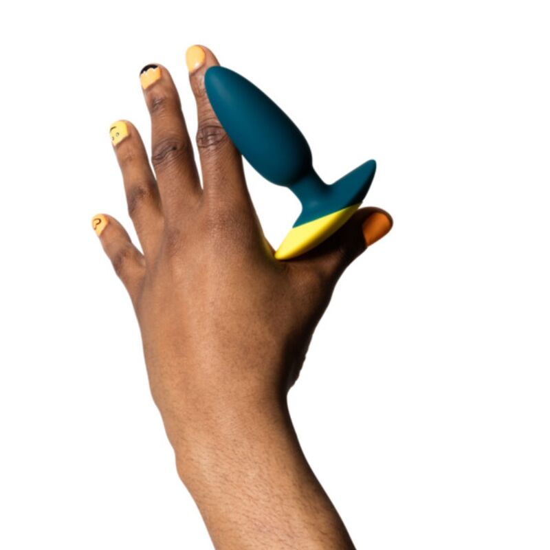 Bass Anal Vibrator — 10cm, Green