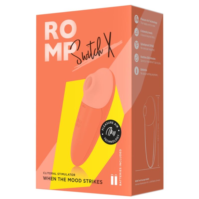 Switch X Clitoral Stimulator — Orange
