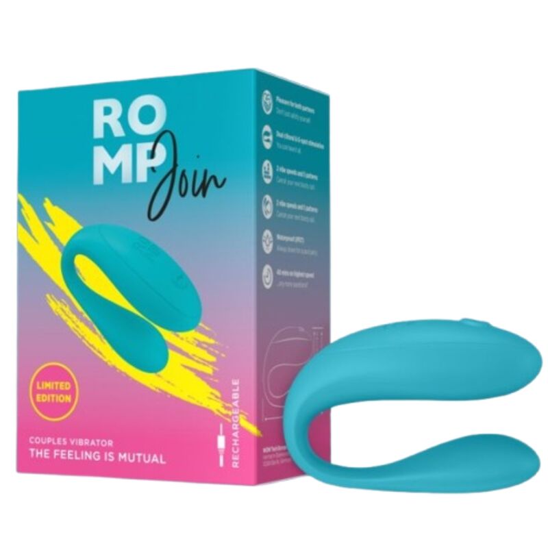 Join Couples Vibrator — Turquoise