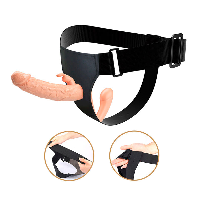 Charlotte Double-Penetration Strap-On Harness