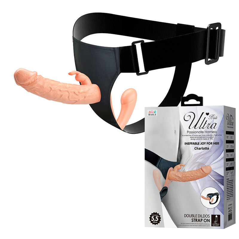 Charlotte Double-Penetration Strap-On Harness