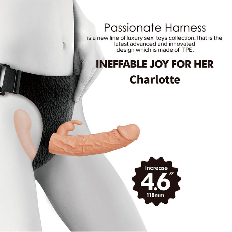 Charlotte Double-Penetration Strap-On Harness