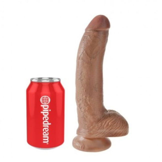 Realistic Dildo with Balls — 22.8cm