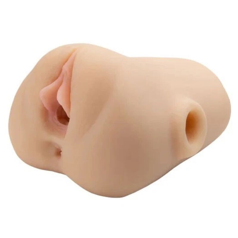 Double Pounder Vibrating Squeeze Stroker — 20.5cm
