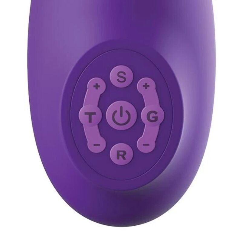 Ultimate Pleasure Pro Plus Rabbit Vibrator — Purple, 20.3cm