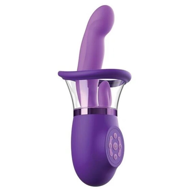 Ultimate Pleasure Pro Plus Rabbit Vibrator — Purple, 20.3cm