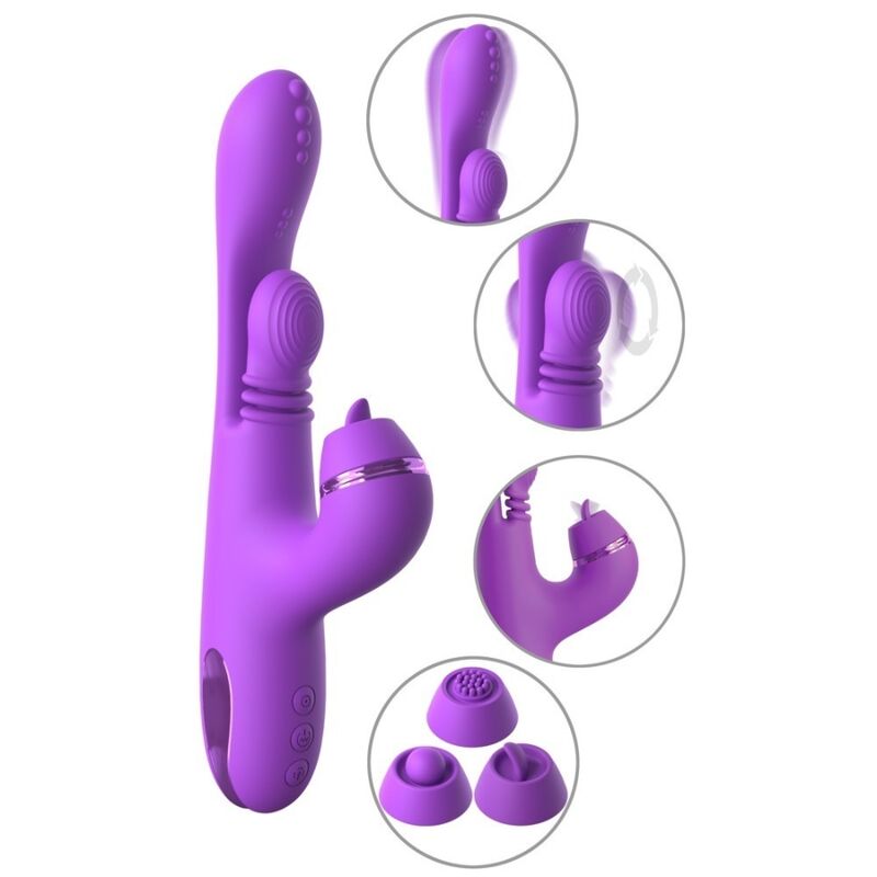Intimotion Pulse Pro Rabbit Vibrator — Purple