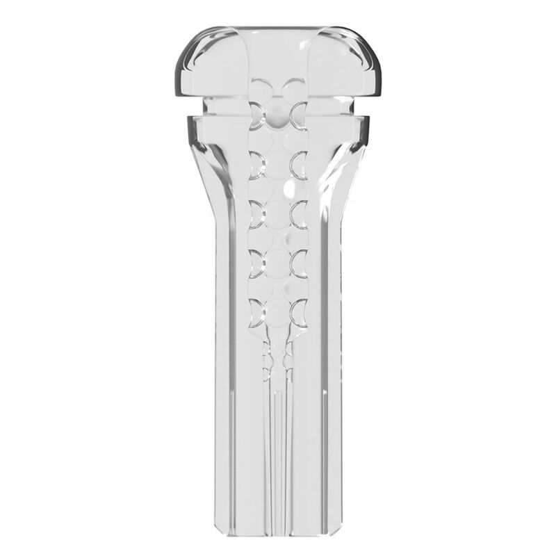 ViewTube Plus Transparent Stroker — 21cm