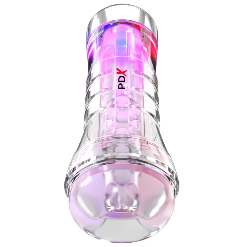ViewTube XXL LED Transparent Stroker — 27.3cm