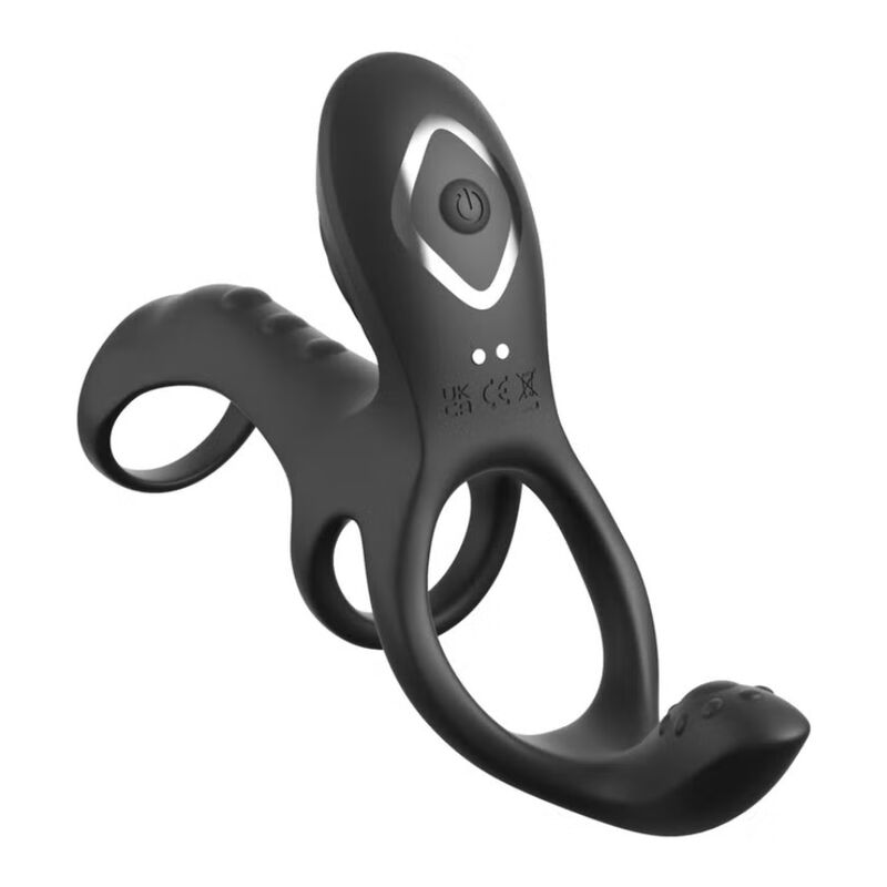 Ultimate Couples Cage Max Vibrating Cock Ring — 19.5cm