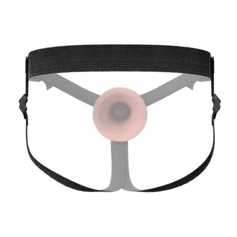 Elite Realistic Hollow Strap-On — 24.1cm