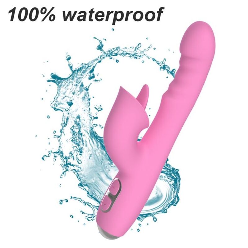 T-May Rabbit Vibrator with Thrusting & Swing