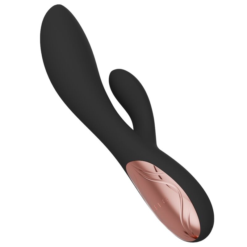Ina Thrust Rabbit Vibrator — Black