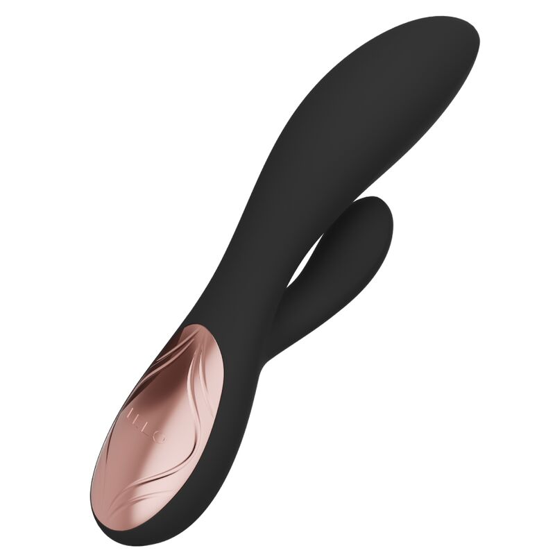 Ina Thrust Rabbit Vibrator — Black