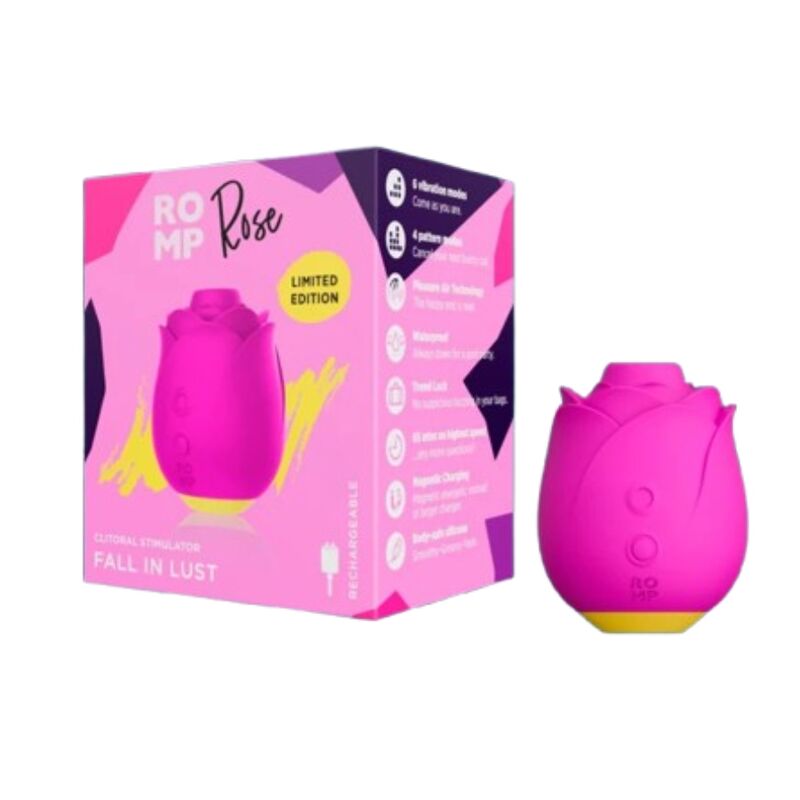 Rose 2.0 Clitoral Suction Stimulator — Pink
