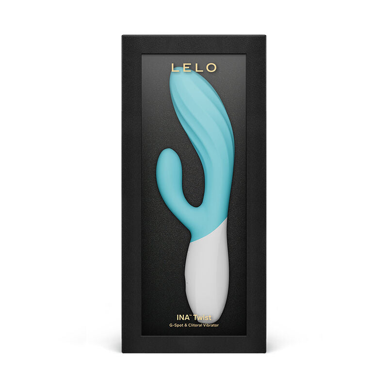 Ina Twist Rabbit Vibrator — Blue