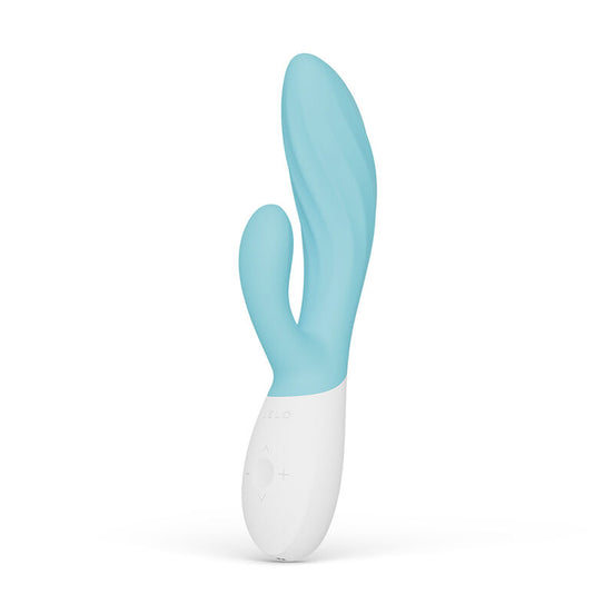 Ina Twist Rabbit Vibrator — Blue