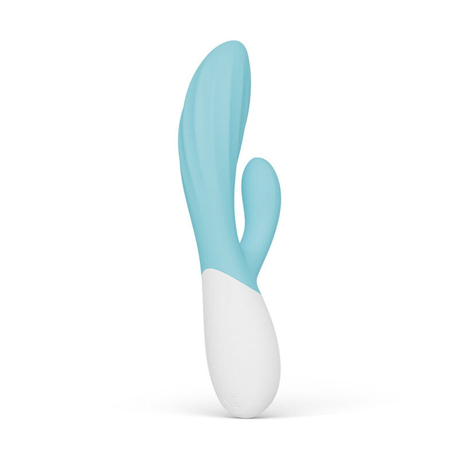 Ina Twist Rabbit Vibrator — Blue