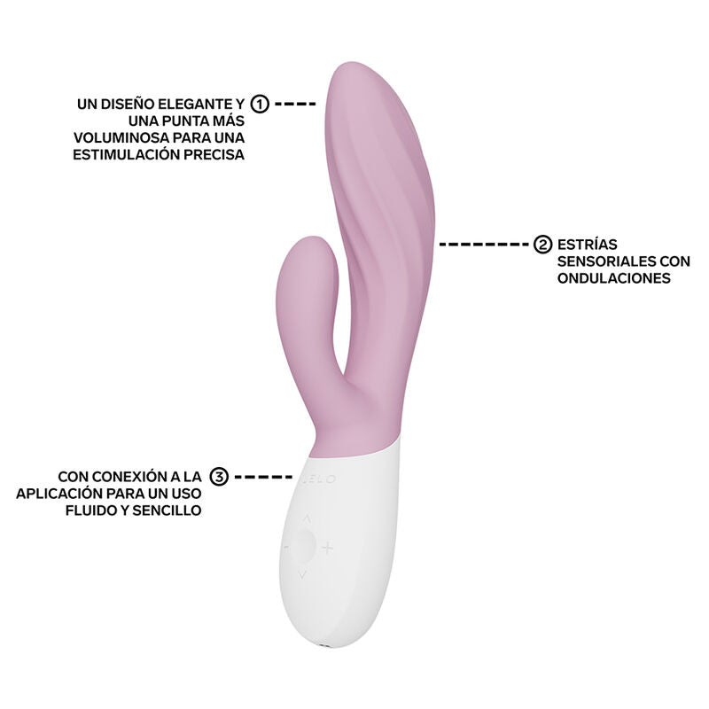 Ina Twist Rabbit Vibrator — Pink
