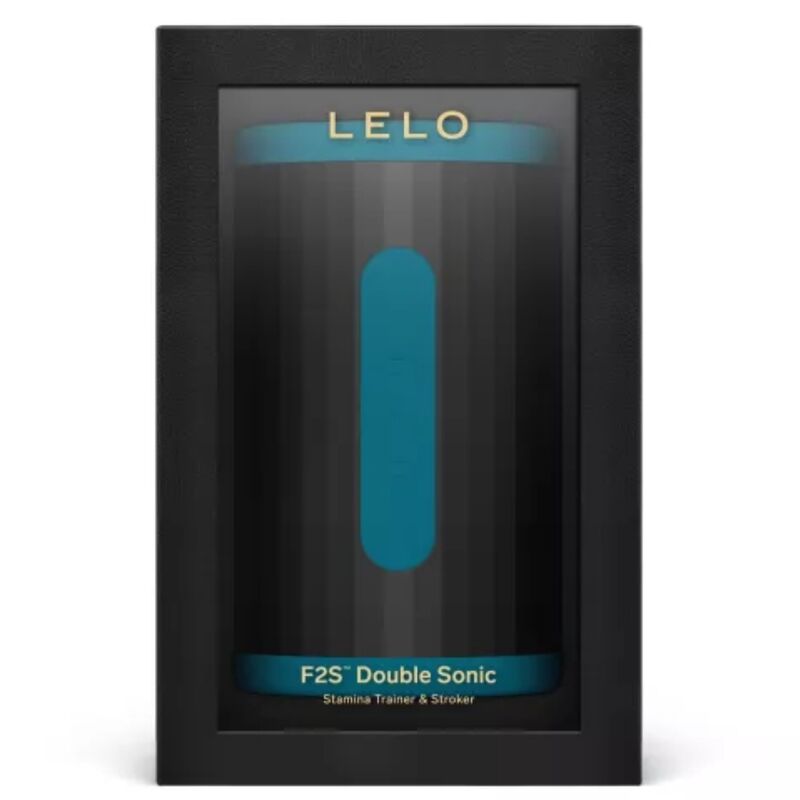 F2S Double Sonic Male Stroker — Teal