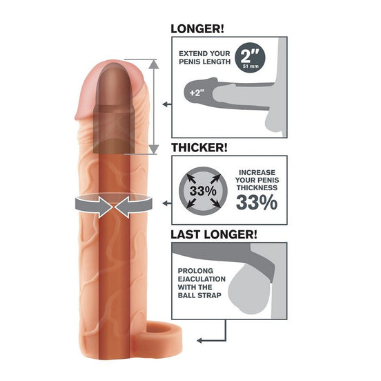 FANTASY X-TENSIONS – PERFEKTER HODENRING AUS HAUTARTIGEM MATERIAL