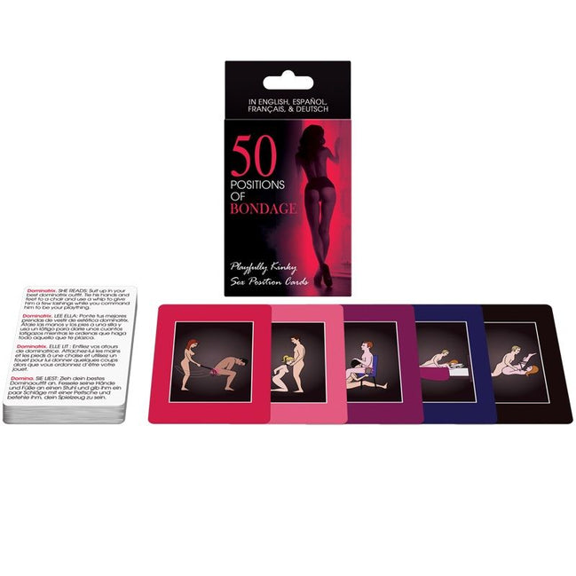 KHEPER GAMES - 50 BONDAGE-POSITIONEN-KARTEN