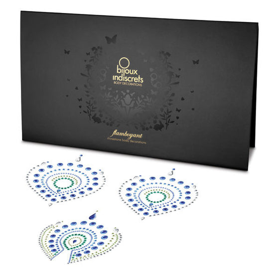 BIJOUX - INDISCRETS FLAMBOYANT BLAU&GRÜN