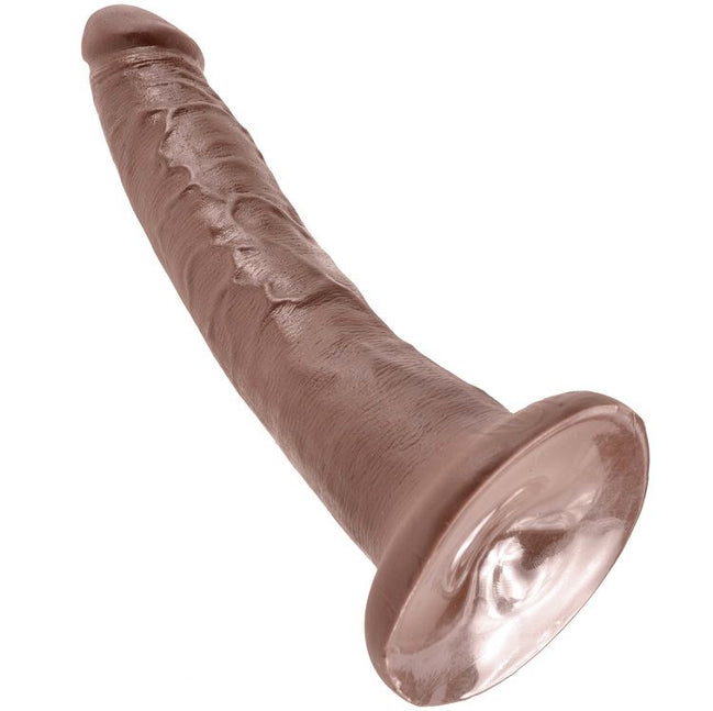 KING COCK - 7 Wellness Device CHOCOLATE 17.8 CM