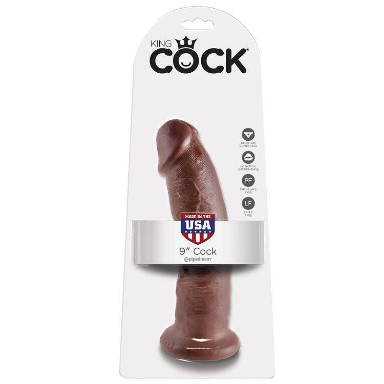 KING COCK - 9 Wellnessgerät BRAUN 22.9 CM